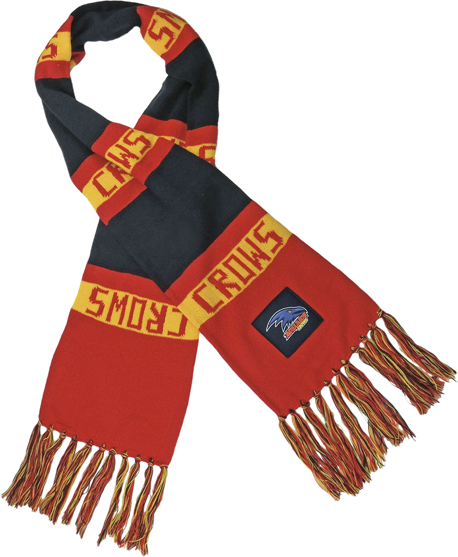 ADELAIDE CROWS BAR SCARF - VIC Market Sports