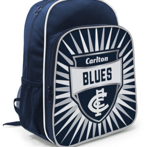 Carlton Blues Junior Kids Backpack Vic Market Sports Official AFL Merchandise