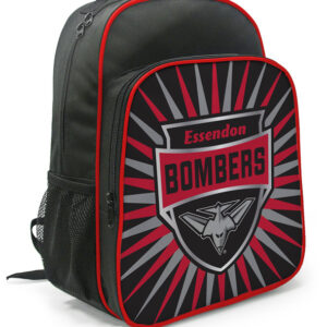 Essendon Bombers Junior Kids Backpack Vic Market Sports Official AFL Merchandise
