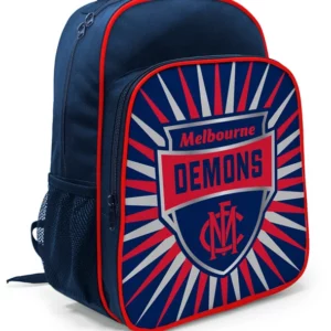 Melbourne Demons Junior Kids Backpack Vic Market Sports Official AFL Merchandise